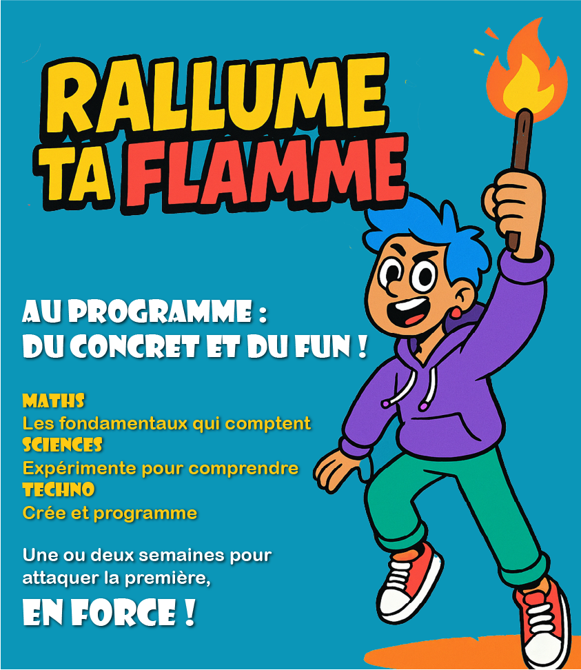 STAGE SCIENCE première semaine